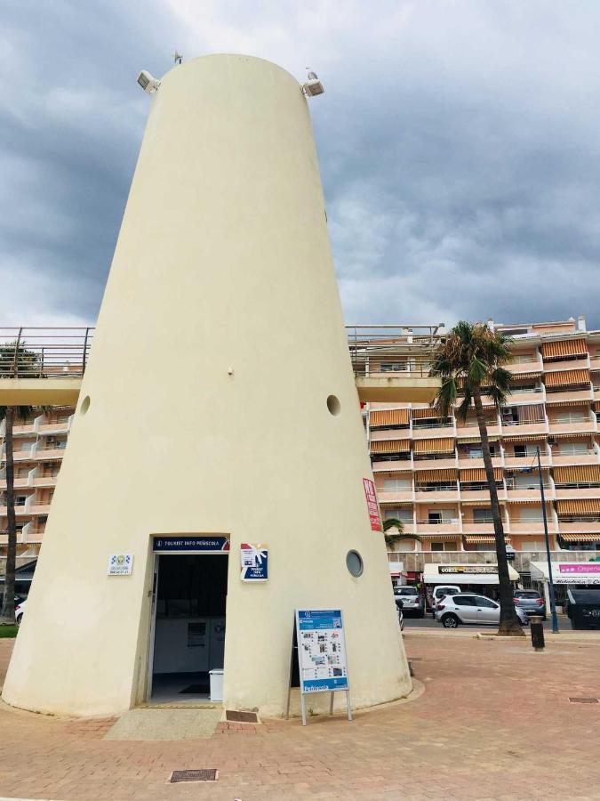 Ferienwohnung Atico-Duplex En Urb. Penismar En 1ª Linea De Playa Peñíscola Exterior foto