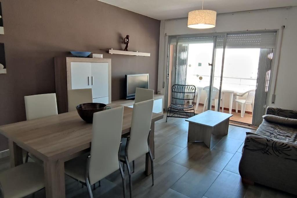 Ferienwohnung Atico-Duplex En Urb. Penismar En 1ª Linea De Playa Peñíscola Exterior foto