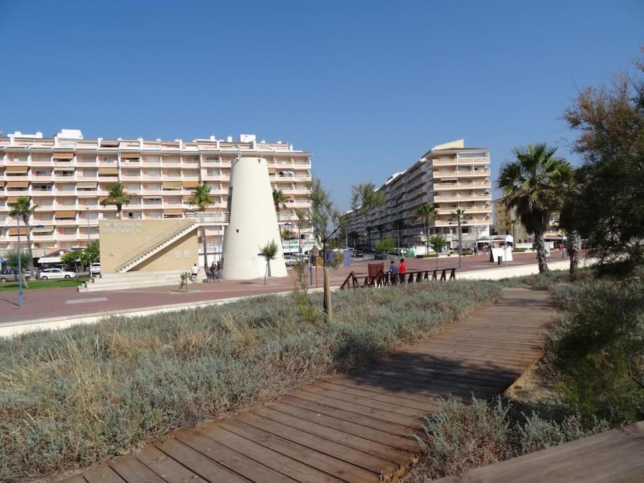 Ferienwohnung Atico-Duplex En Urb. Penismar En 1ª Linea De Playa Peñíscola Exterior foto