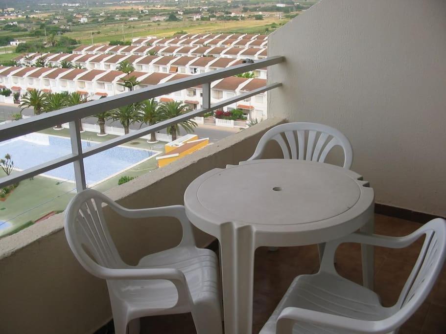 Ferienwohnung Atico-Duplex En Urb. Penismar En 1ª Linea De Playa Peñíscola Exterior foto