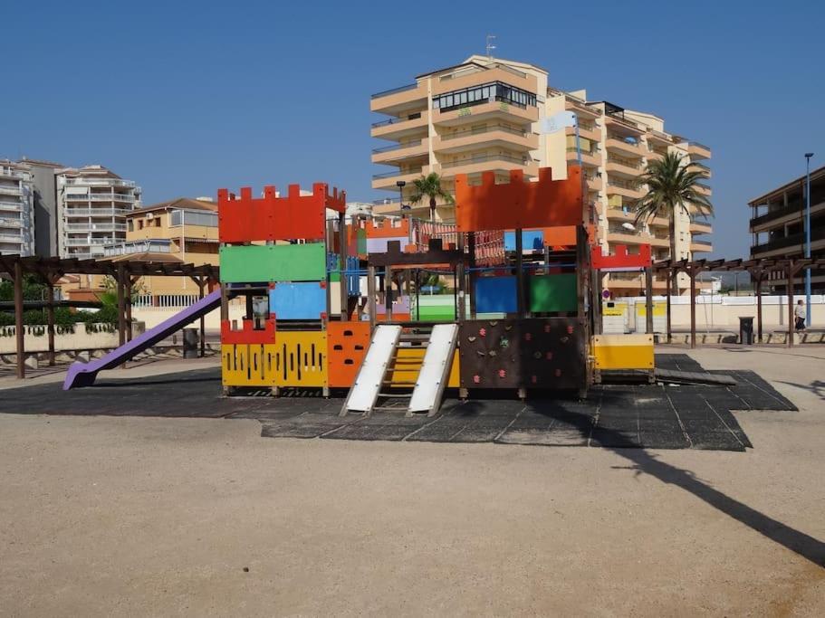 Ferienwohnung Atico-Duplex En Urb. Penismar En 1ª Linea De Playa Peñíscola Exterior foto
